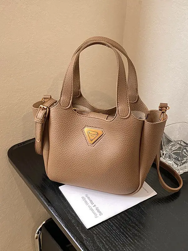 Korean Style Soft Leather Crossbody Bag Brown 2026 - Image 5