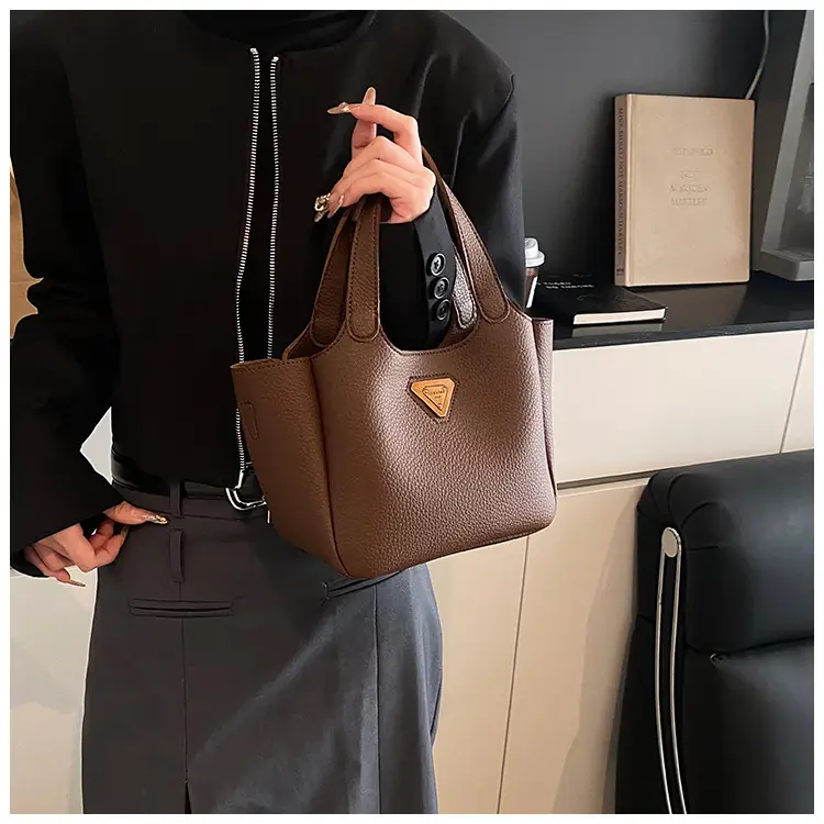 Korean Style Soft Leather Crossbody Bag Brown 2026 — feature 14