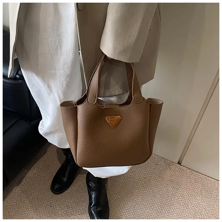 Korean Style Soft Leather Crossbody Bag Brown 2026 — feature 20