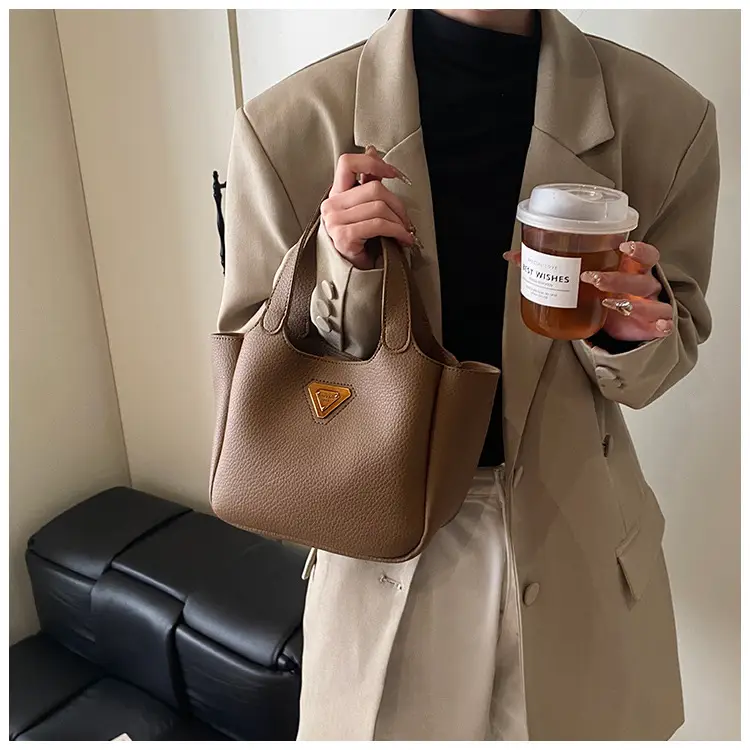 Korean Style Soft Leather Crossbody Bag Brown 2026 — feature 21