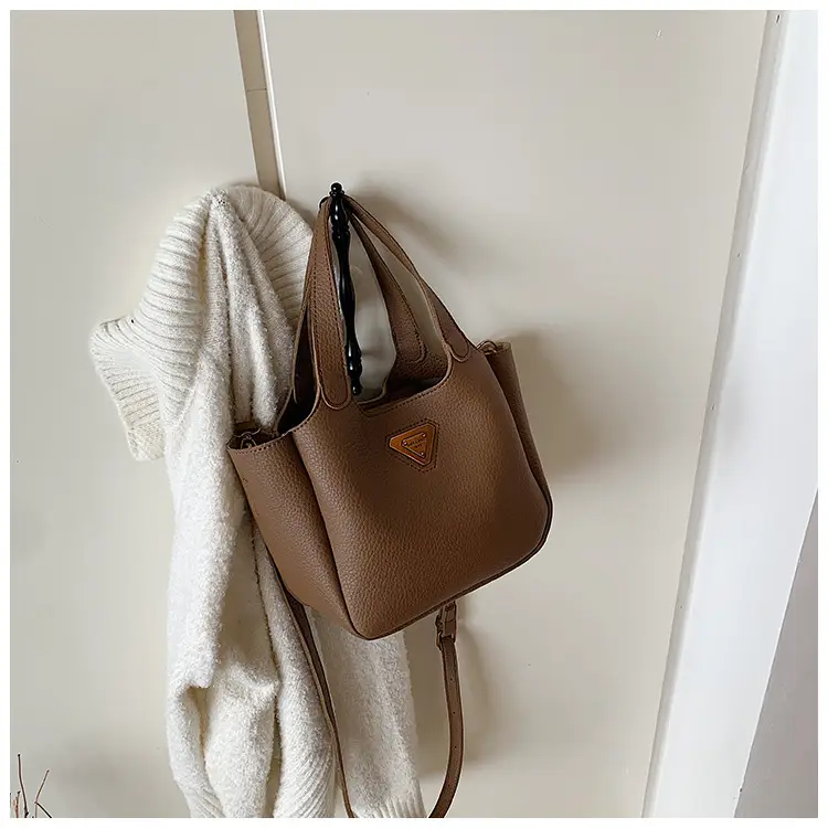 Korean Style Soft Leather Crossbody Bag Brown 2026 — feature 32