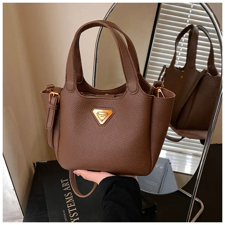 Korean Style Soft Leather Crossbody Bag Brown 2026 — feature 43