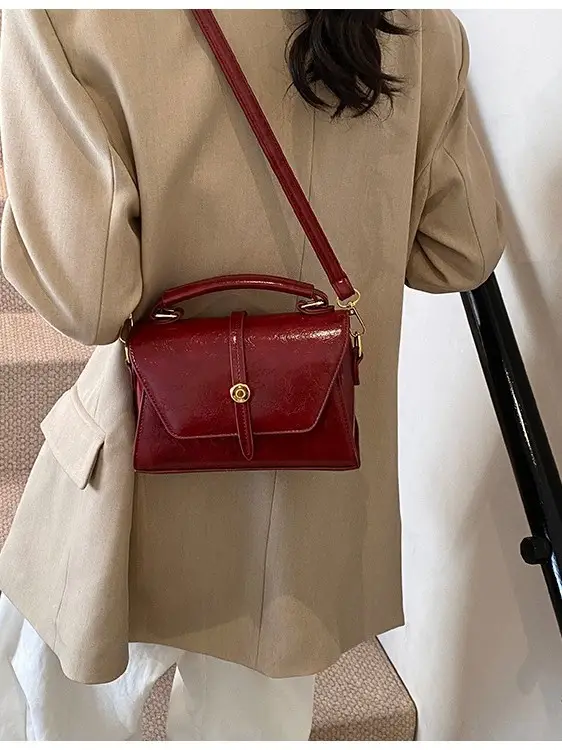 White Korean Style Shoulder Bag for Women 2025 - Image 5