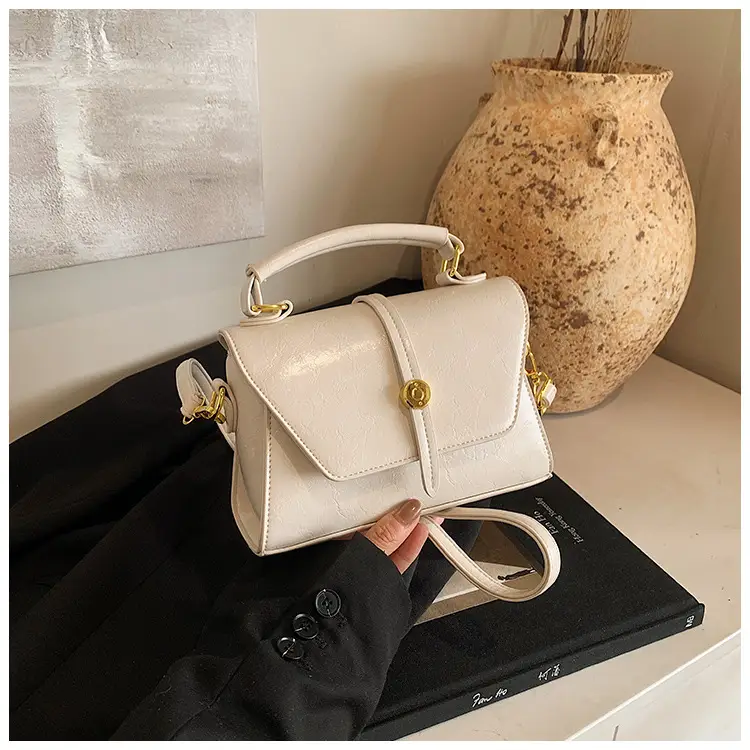 White Korean Style Shoulder Bag for Women 2025 — feature 11