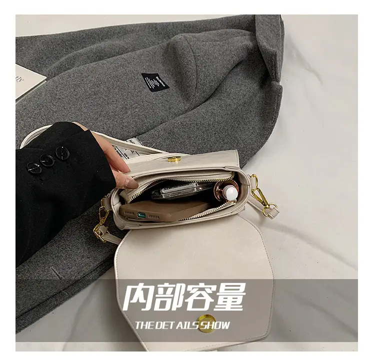 White Korean Style Shoulder Bag for Women 2025 — feature 4