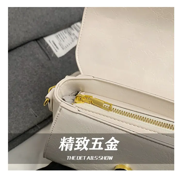 White Korean Style Shoulder Bag for Women 2025 — feature 5