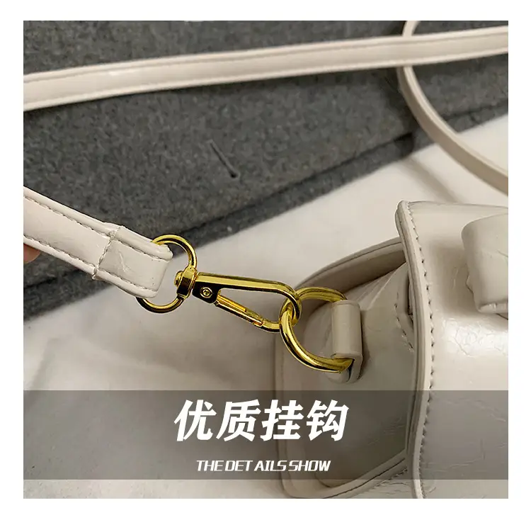 White Korean Style Shoulder Bag for Women 2025 — feature 7