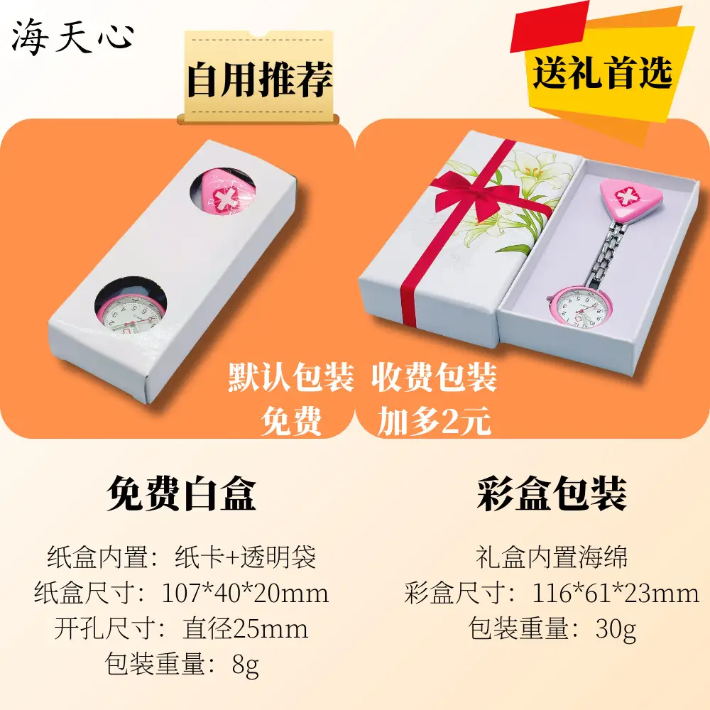 Luminous Triangle Nurse Watch for Women — feature 8