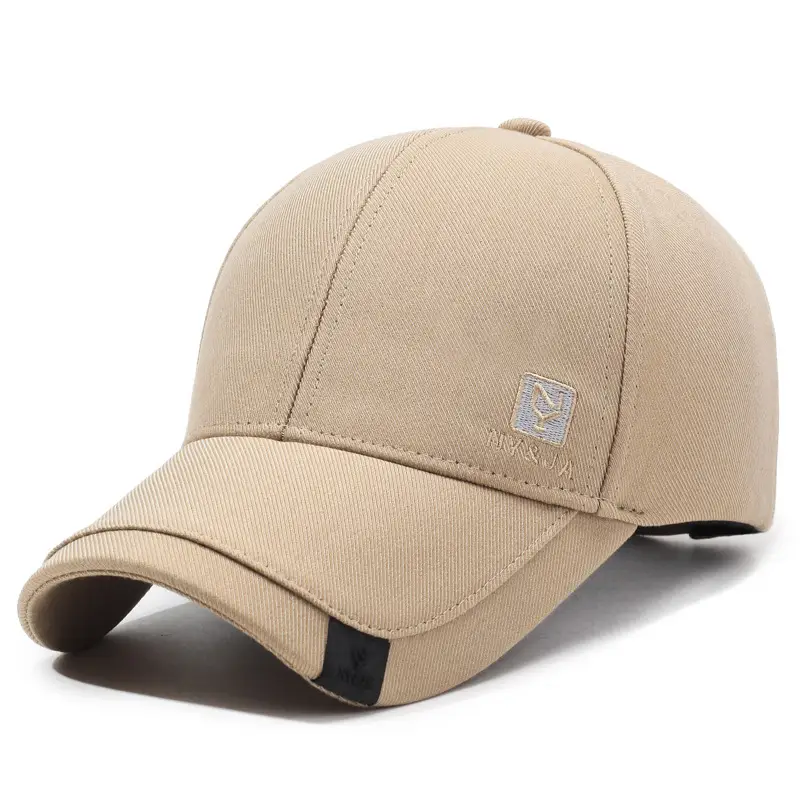 Black Korean Style Baseball Cap for Men - Image 5