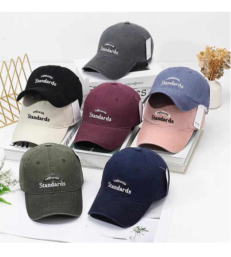 California Standards Pink Baseball Cap Women Men — feature 8