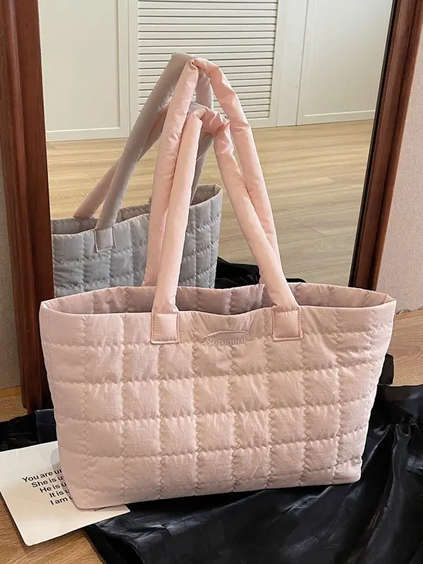 Black Rhombic Crossbody Bag Women Large Capacity 2025 - Image 8