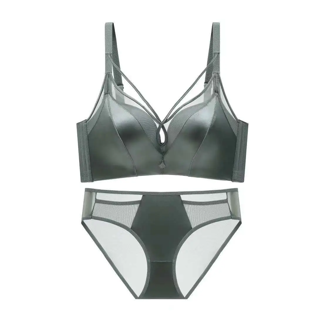 Women's Pink Push Up Non Steel Ring Adjustable Bra Small - Image 12