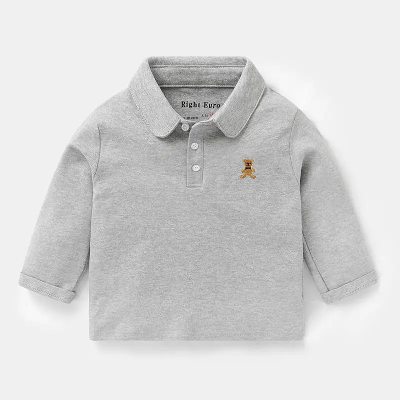 Boys Long Sleeve T-Shirt Autumn Winter Kids Cotton
