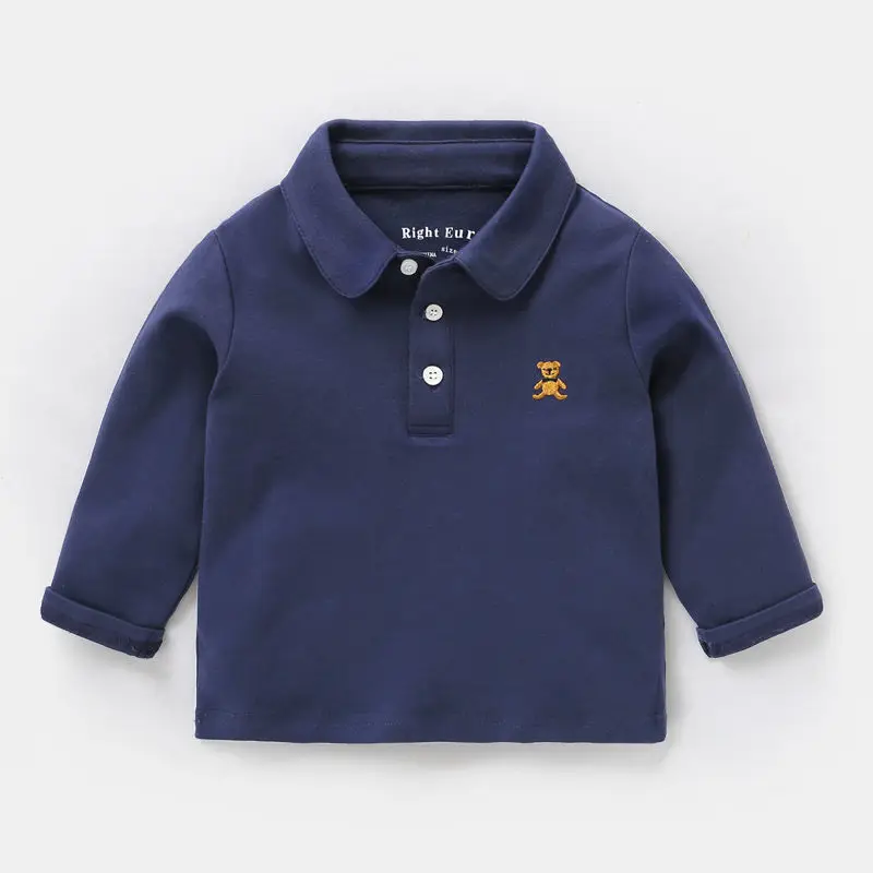 Boys Long Sleeve T-Shirt Autumn Winter Kids Cotton