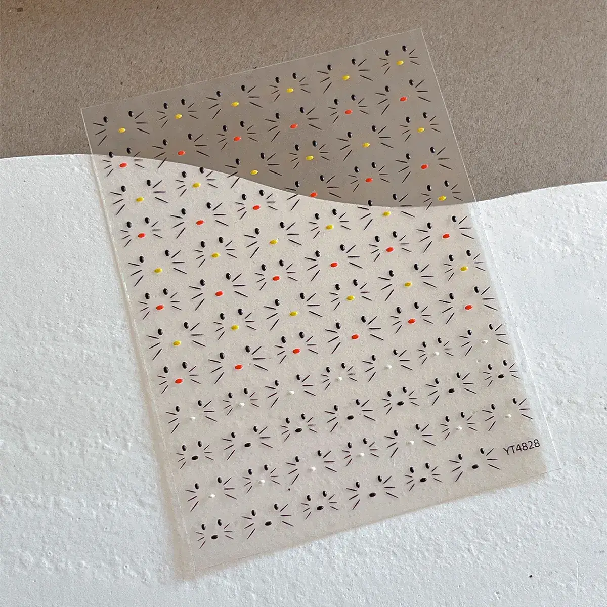 YITU Ant Embossed Cartoon Nail Art Sticker - Image 5