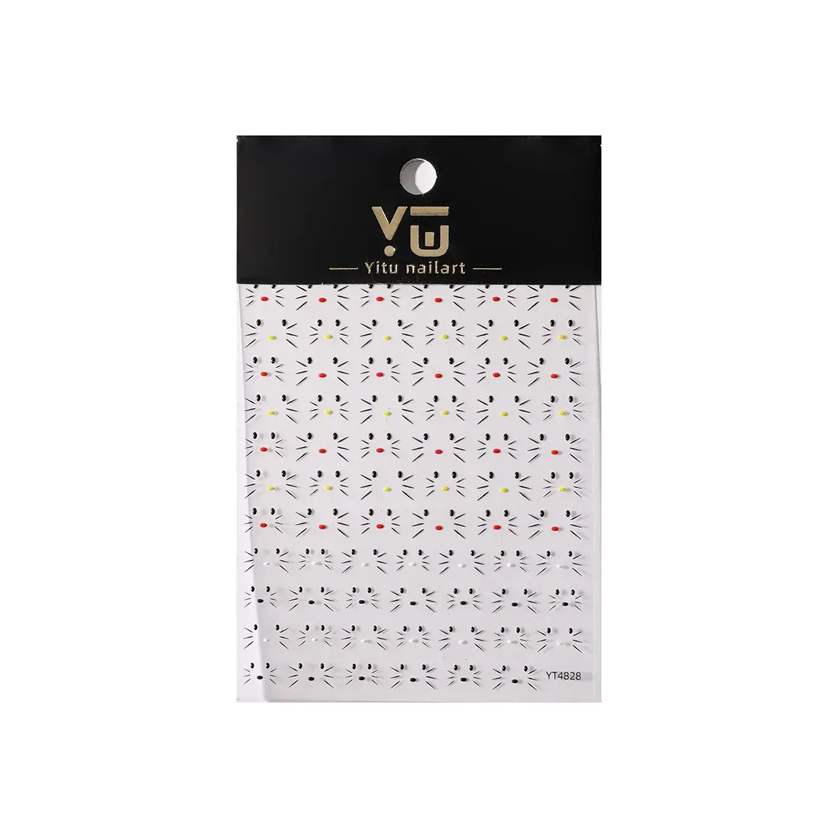 YITU Ant Embossed Cartoon Nail Art Sticker - Image 8