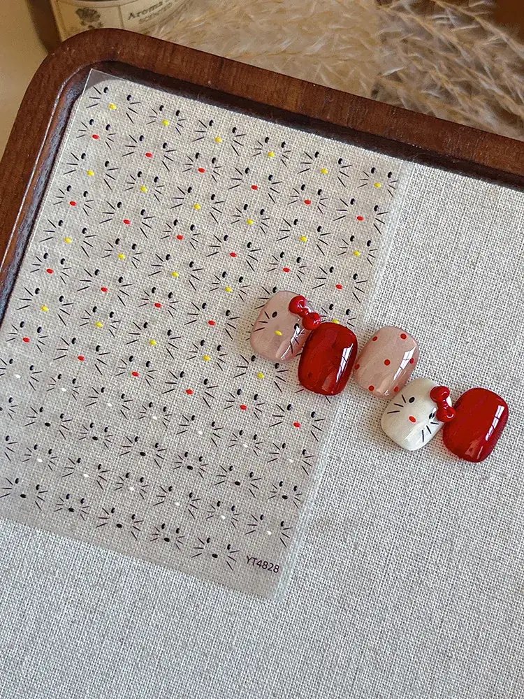 YITU Ant Embossed Cartoon Nail Art Sticker — feature 2