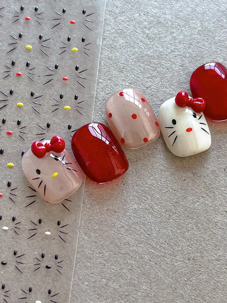 YITU Ant Embossed Cartoon Nail Art Sticker — feature 5