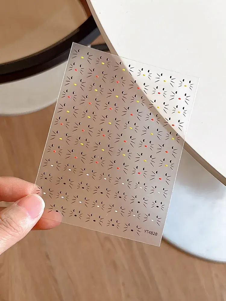 YITU Ant Embossed Cartoon Nail Art Sticker — feature 6