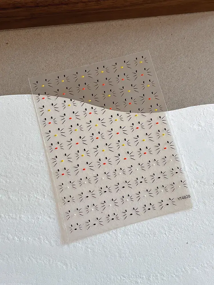 YITU Ant Embossed Cartoon Nail Art Sticker — feature 8