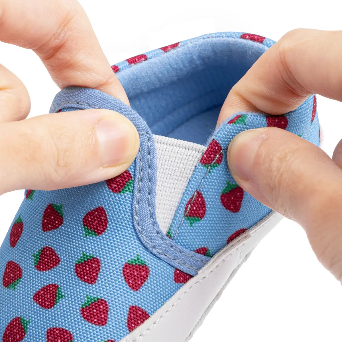 2025 Cross-border Spring and Summer New Love Strawberry Toddler Shoes Non-slip Soft Sole Slip-on Baby Shoes Baby Shoes — feature 13