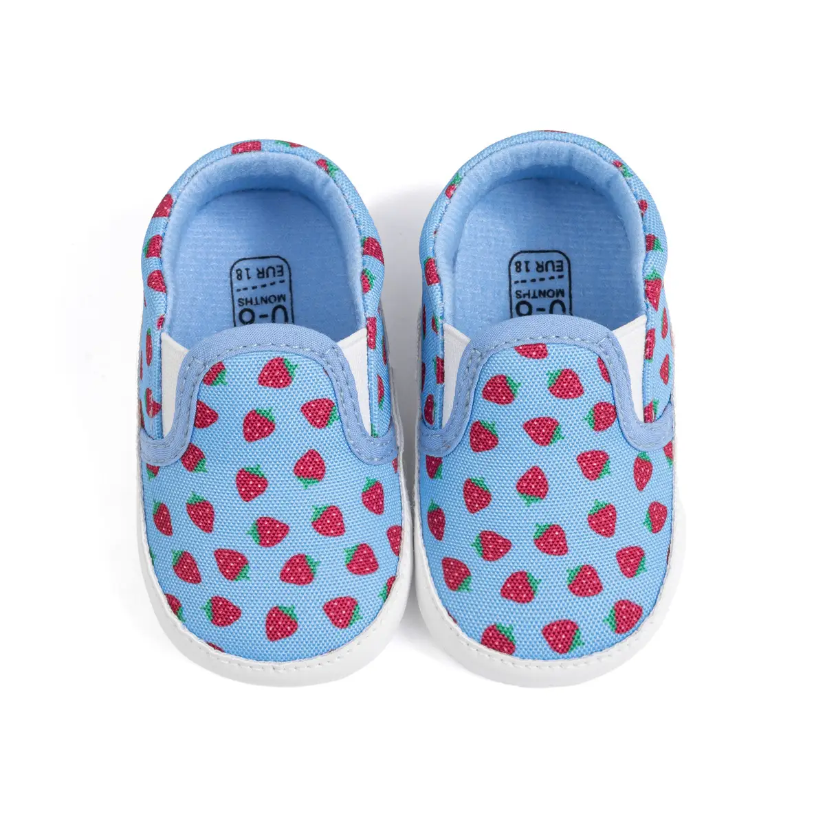 2025 Cross-border Spring and Summer New Love Strawberry Toddler Shoes Non-slip Soft Sole Slip-on Baby Shoes Baby Shoes — feature 14