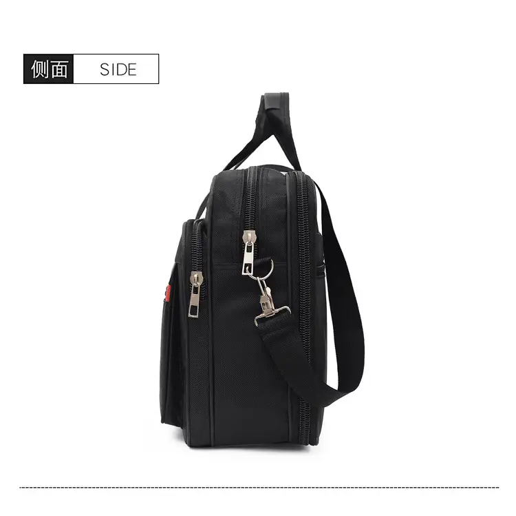 Men's Water Repellent Laptop Bag with Crossbody Strap - Image 7