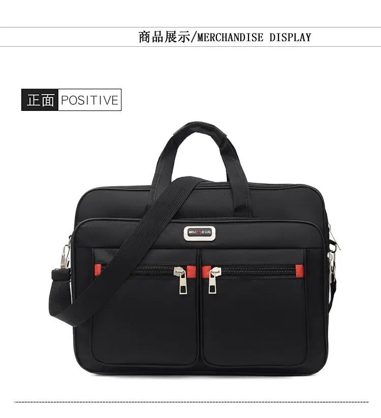 Men's Water Repellent Laptop Bag with Crossbody Strap — feature 15