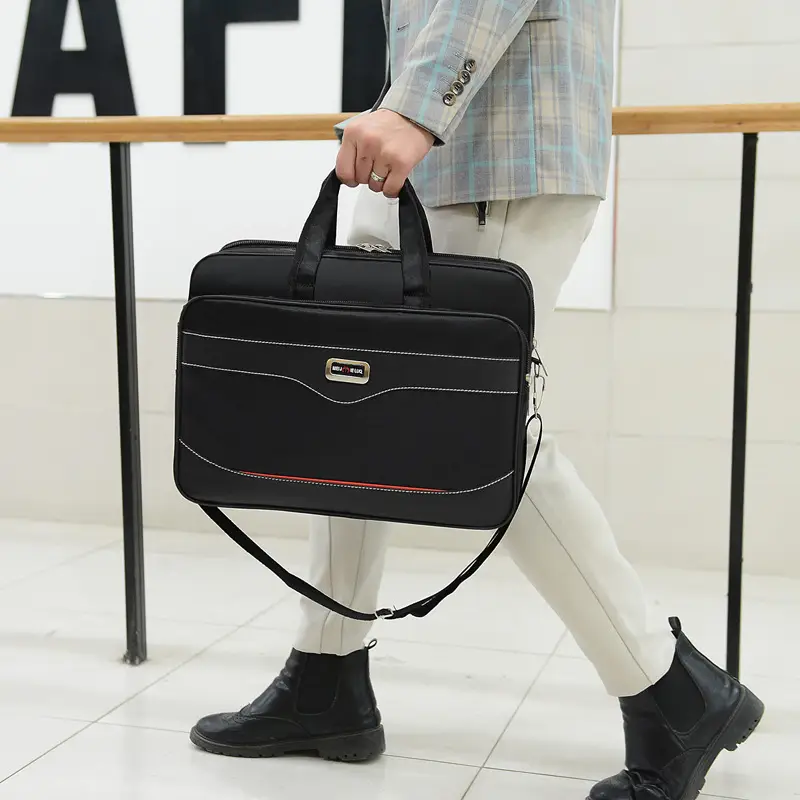 Men's Water Repellent Laptop Bag with Crossbody Strap — feature 33