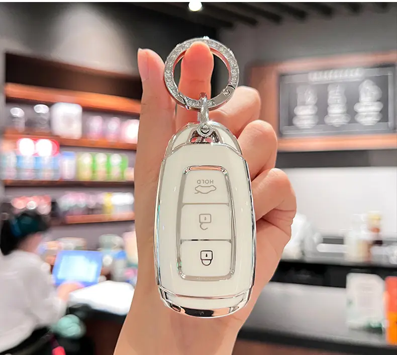 Suitable for modern key set Elantra ix35 name figure ix25 Sophista Yuedong Renamusa men's and women's bag buckle — feature 13