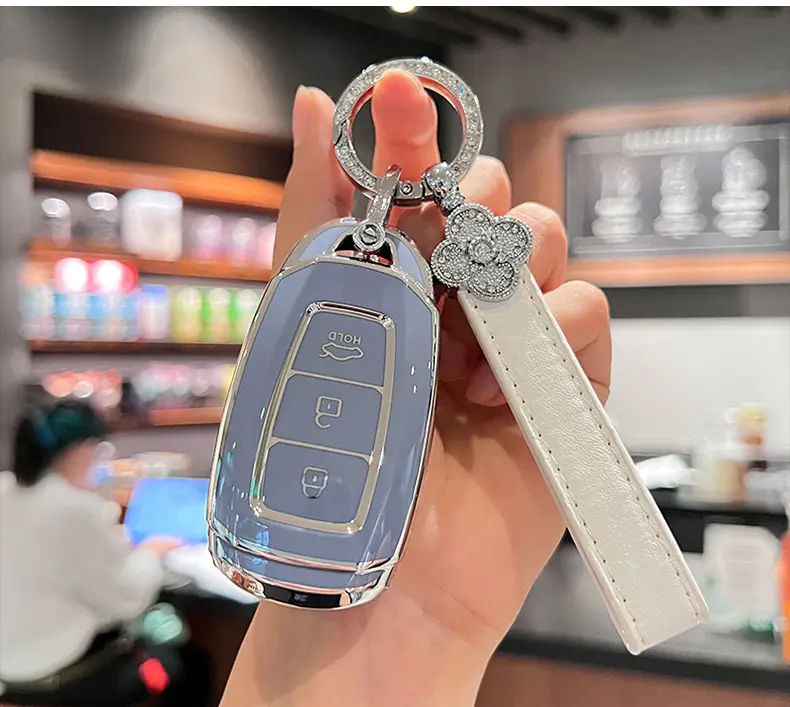 Suitable for modern key set Elantra ix35 name figure ix25 Sophista Yuedong Renamusa men's and women's bag buckle — feature 14