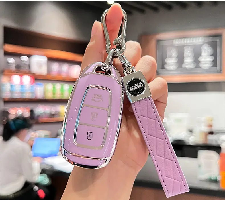 Suitable for modern key set Elantra ix35 name figure ix25 Sophista Yuedong Renamusa men's and women's bag buckle — feature 16