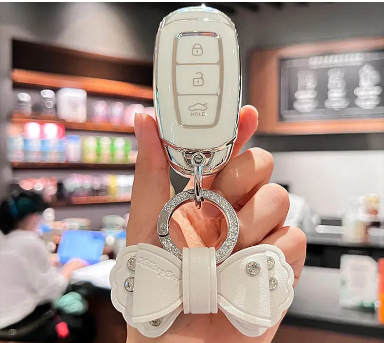 Suitable for modern key set Elantra ix35 name figure ix25 Sophista Yuedong Renamusa men's and women's bag buckle — feature 17