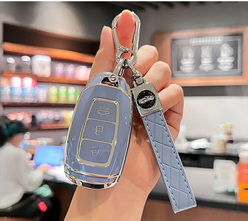 Suitable for modern key set Elantra ix35 name figure ix25 Sophista Yuedong Renamusa men's and women's bag buckle — feature 18