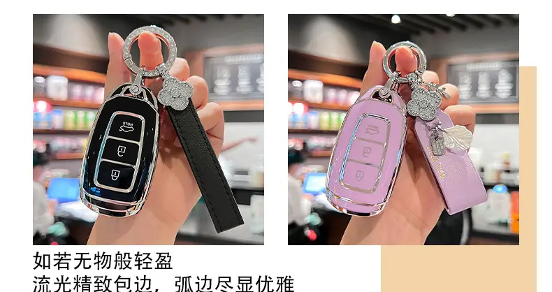 Suitable for modern key set Elantra ix35 name figure ix25 Sophista Yuedong Renamusa men's and women's bag buckle — feature 5