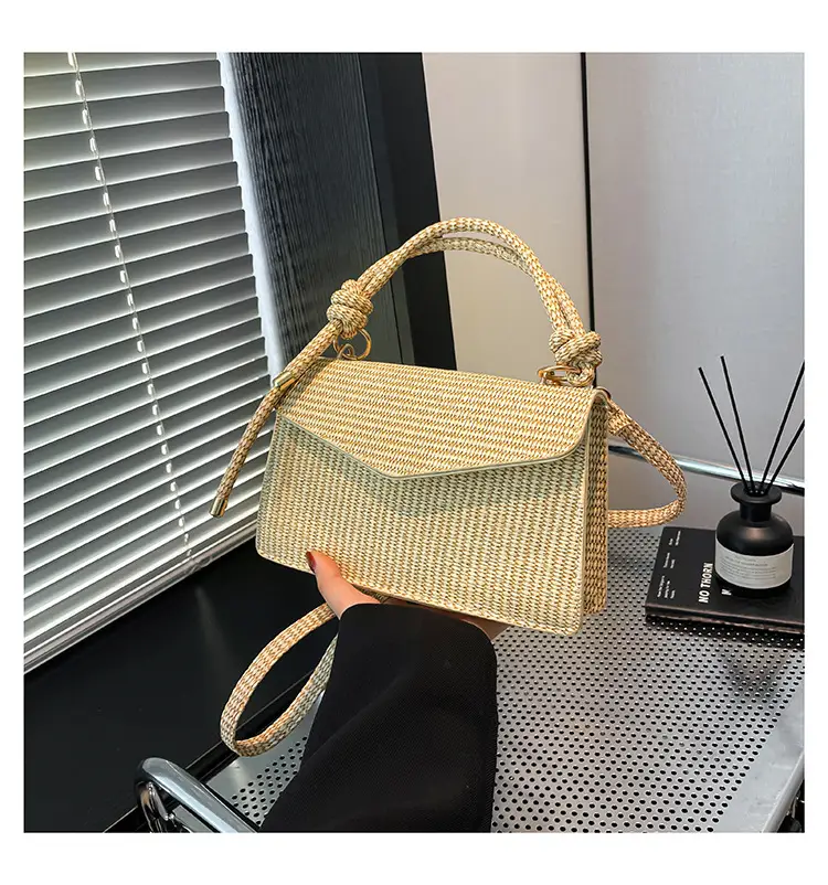 Purple Knitted Crossbody Bag for Women — feature 36