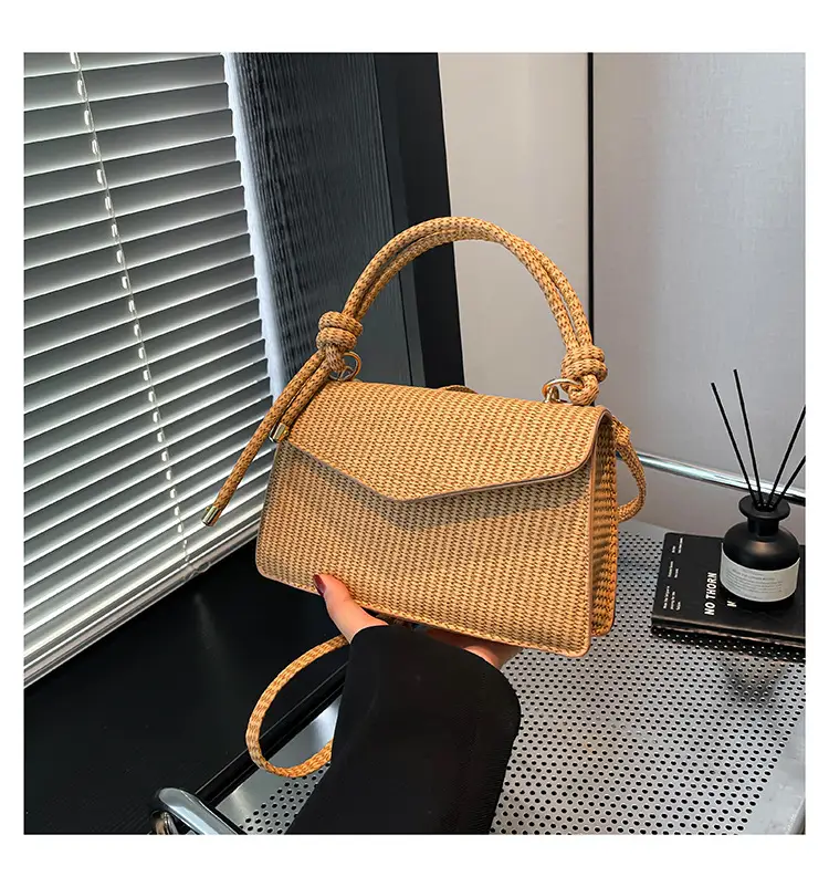 Purple Knitted Crossbody Bag for Women — feature 41