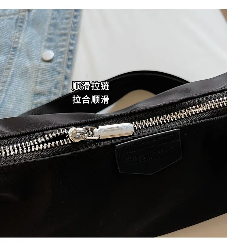 Black Korean Style Shoulder Bag 2025 New Arrival — feature 6