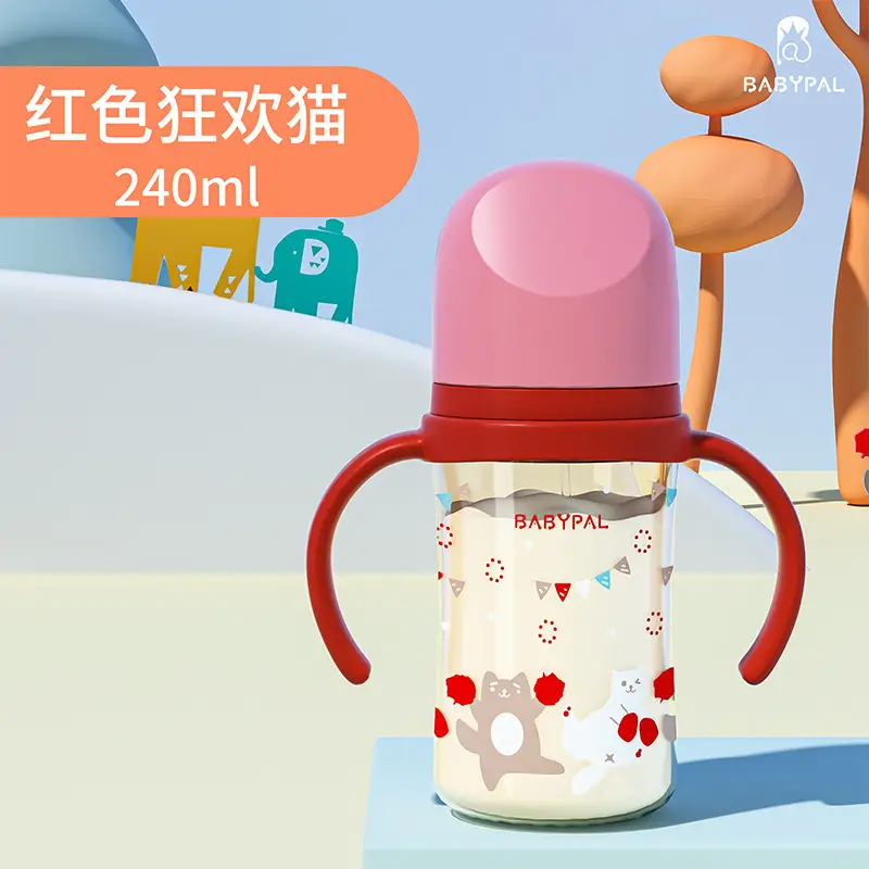 Beiqin-Style Large-Capacity, Drop-Resistant Baby Bottle, Third-Generation Wide-Mouth Bottle, Learning Drinking Cup, Straw Cup for Infants — feature 8