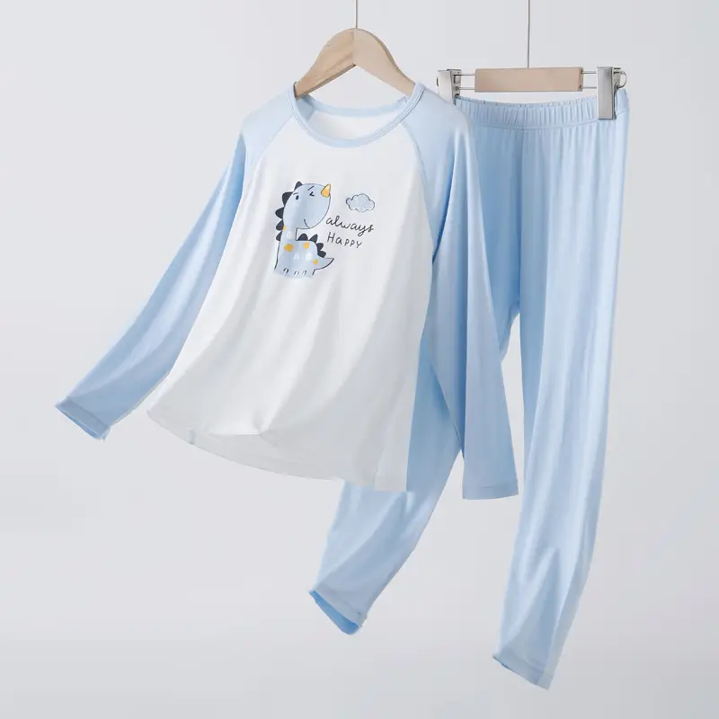 Children's Modal Pajamas Class A Spring Summer Boys - Image 4