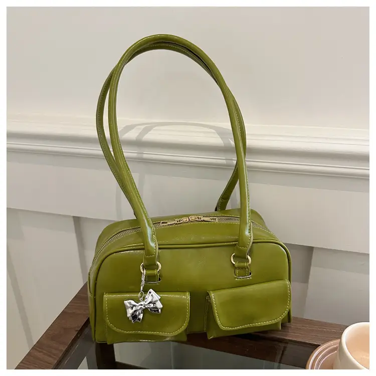Vintage Women's Textured Shoulder Tote Bags 2025 — feature 23