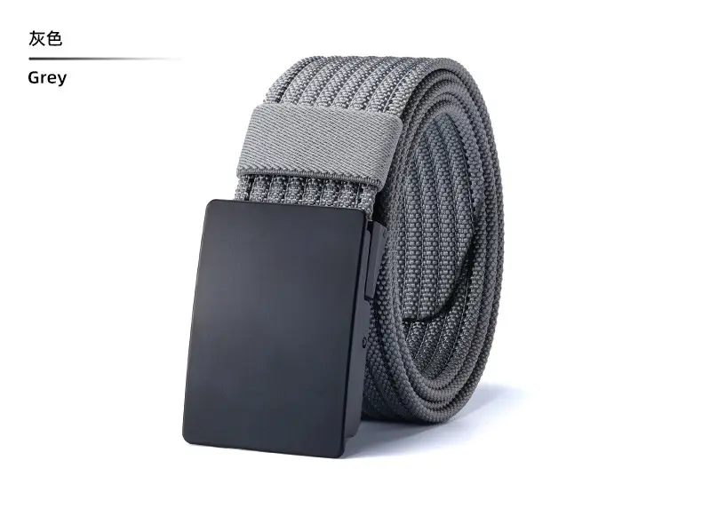 Men's Woven Belt Brown Adjustable Casual Belt — feature 16