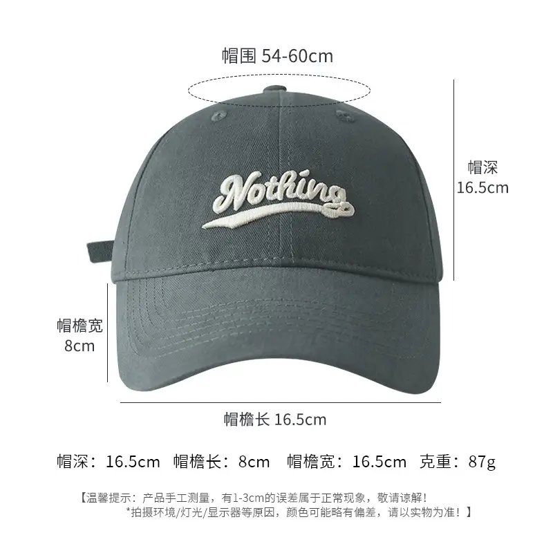 British Style Letter Embroidered Baseball Cap Summer - Image 12