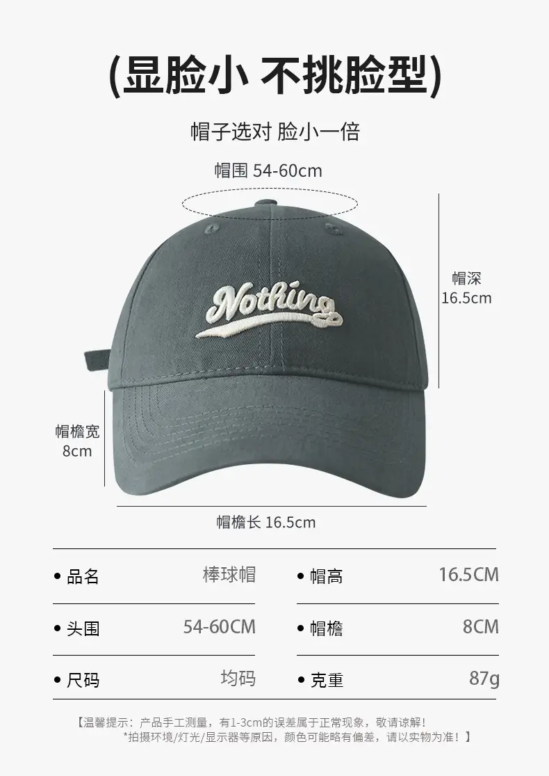 British Style Letter Embroidered Baseball Cap Summer — feature 3