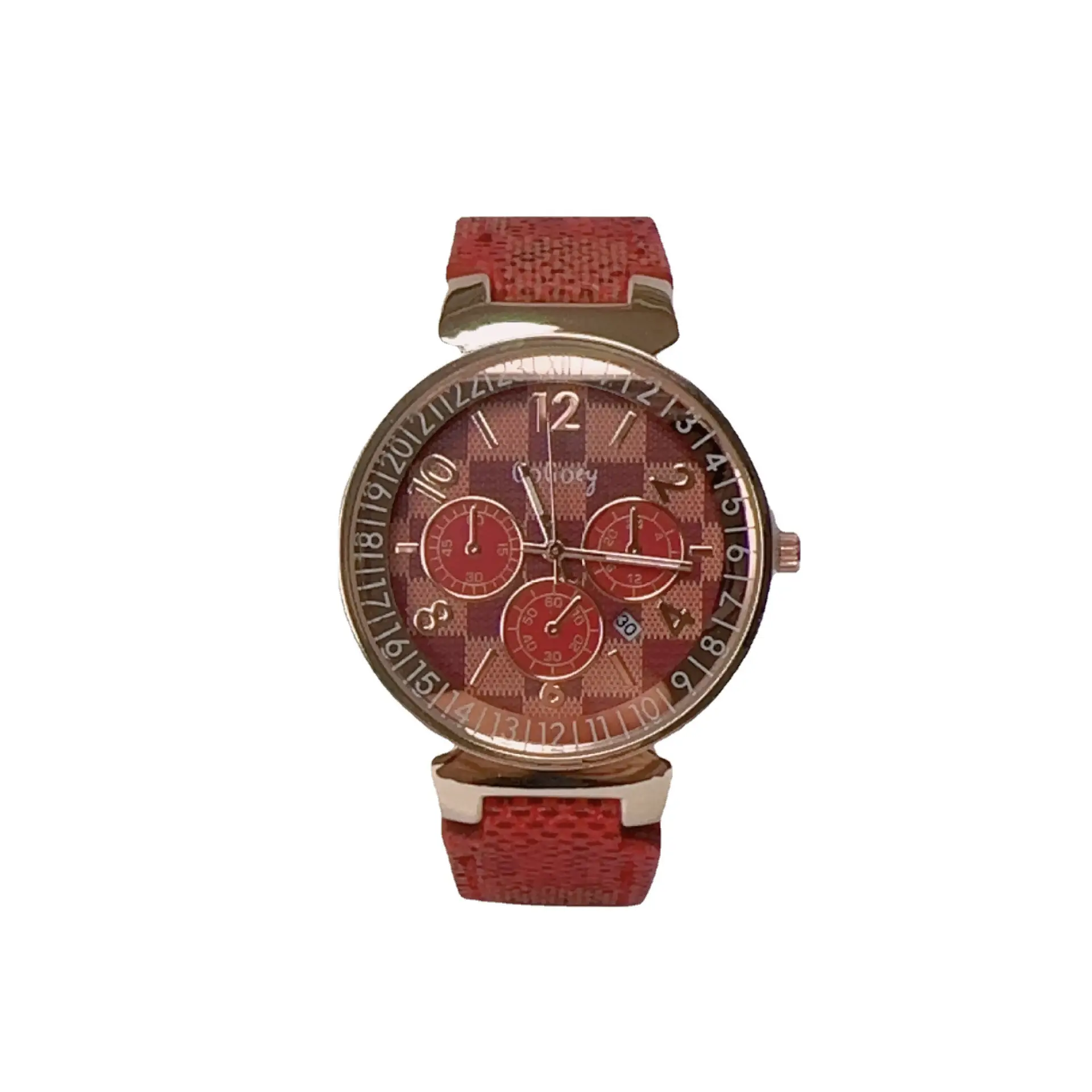 Women's Large Plate Snake Belt Watch with Quartz Movement - Image 11