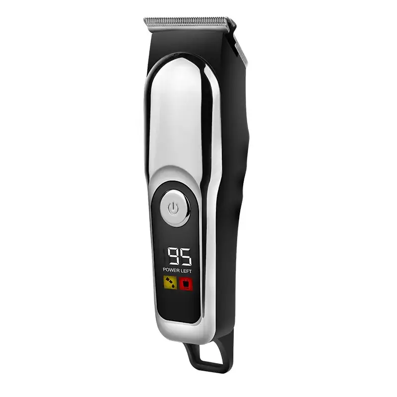 Digital Display Electric Hair Clipper Portable Mini Car Clipper