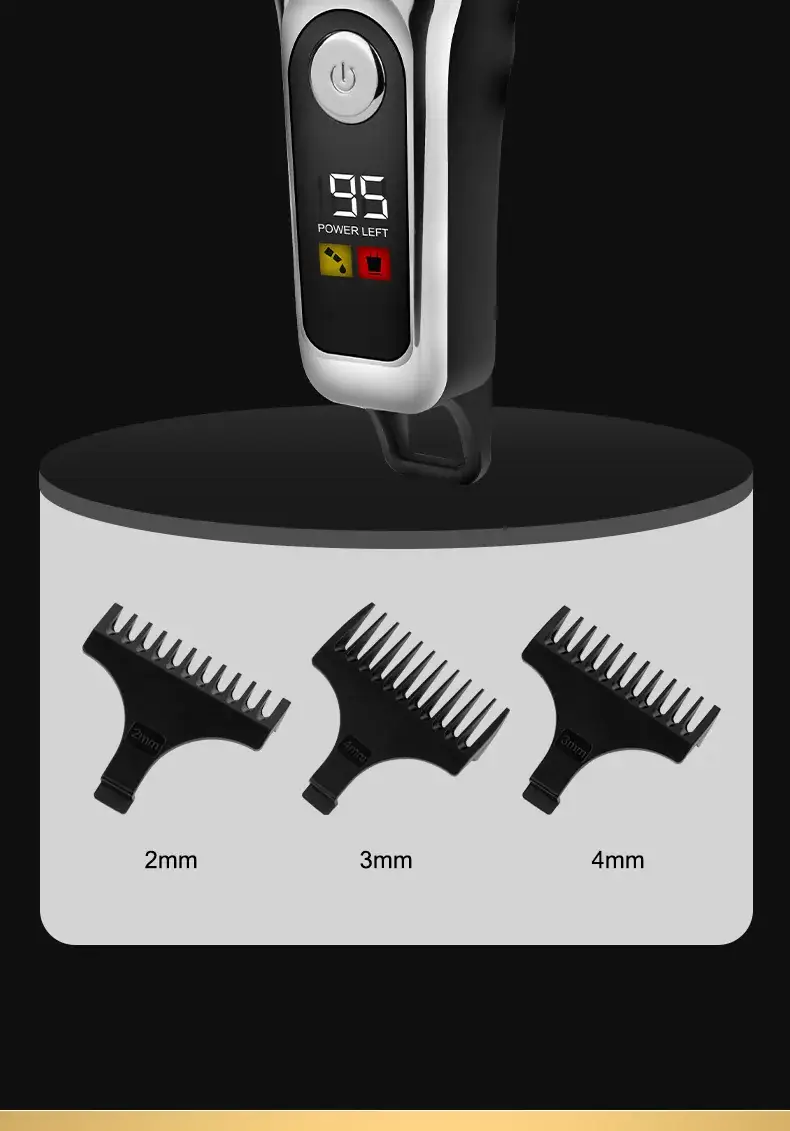 Digital Display Electric Hair Clipper Portable Mini Car Clipper — feature 16