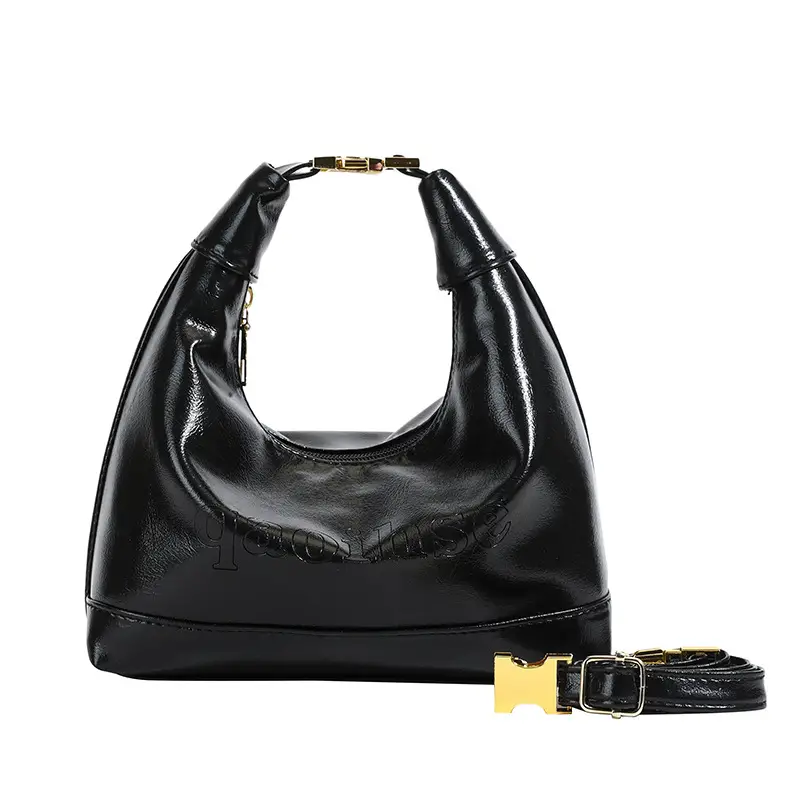 Brown Leather Shoulder Bag for Women 2025 Spring - Image 9