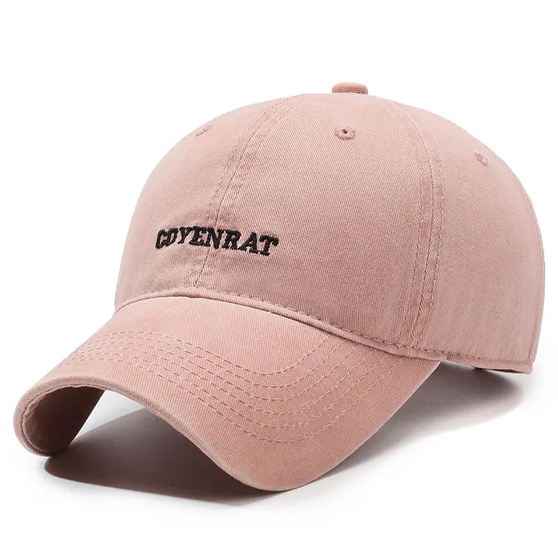 Blue Vintage Washed Baseball Cap with "MYVENBAT" Embroidery - Image 4
