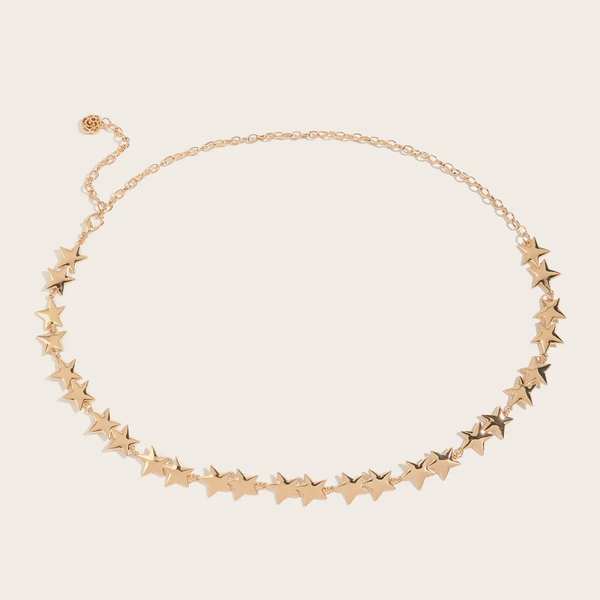 Gold Star Waist Chain Necklace Belt Accessory - Image 3